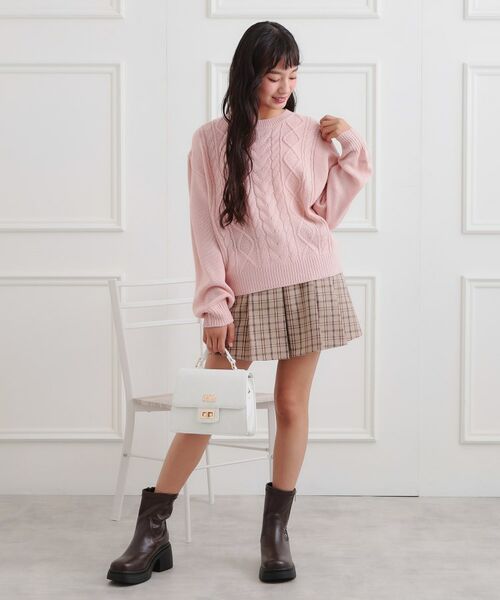 PINK-latte / ピンク ラテ シューズ | ジップアップショートブーツ | 詳細7