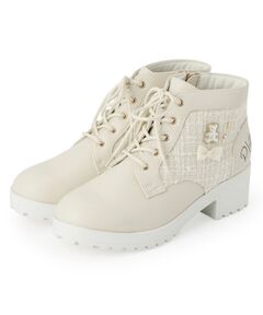 PINK-latte / ピンク ラテ シューズ | ガーリーショートブーツ