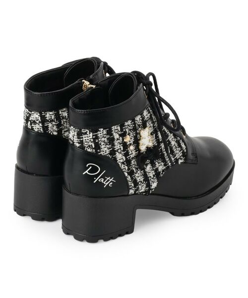 PINK-latte / ピンク ラテ シューズ | ガーリーショートブーツ | 詳細4