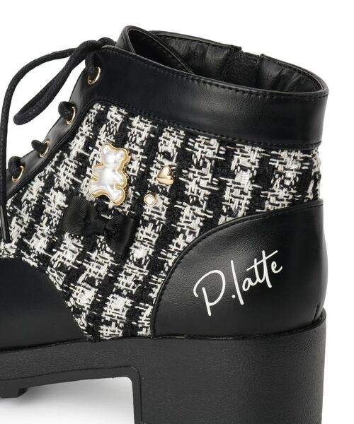 PINK-latte / ピンク ラテ シューズ | ガーリーショートブーツ | 詳細7