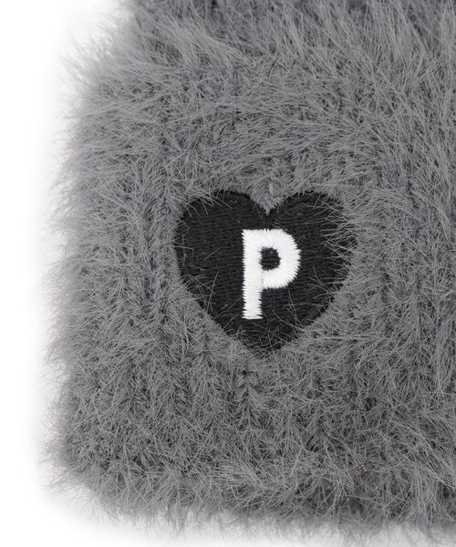 PINK-latte / ピンク ラテ ニットキャップ | みみつきニット帽 | 詳細2