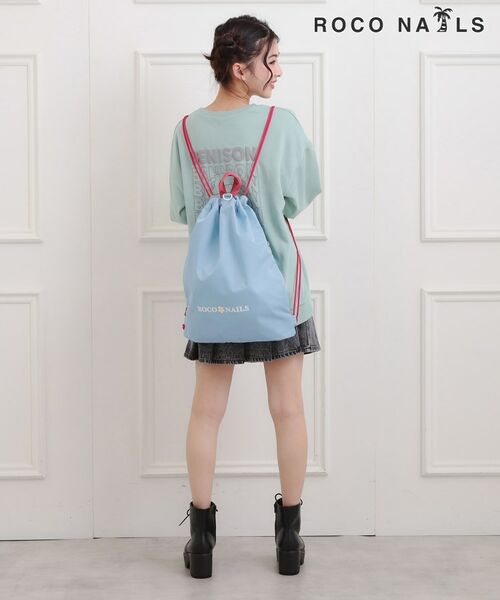 PINK-latte / ピンク ラテ リュック・バックパック | 【ロコネイル ROCO NAILS】ナップサック | 詳細10