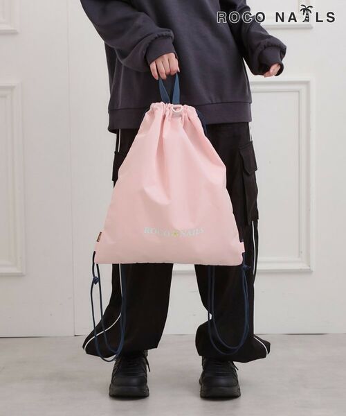 PINK-latte / ピンク ラテ リュック・バックパック | 【ロコネイル ROCO NAILS】ナップサック | 詳細7