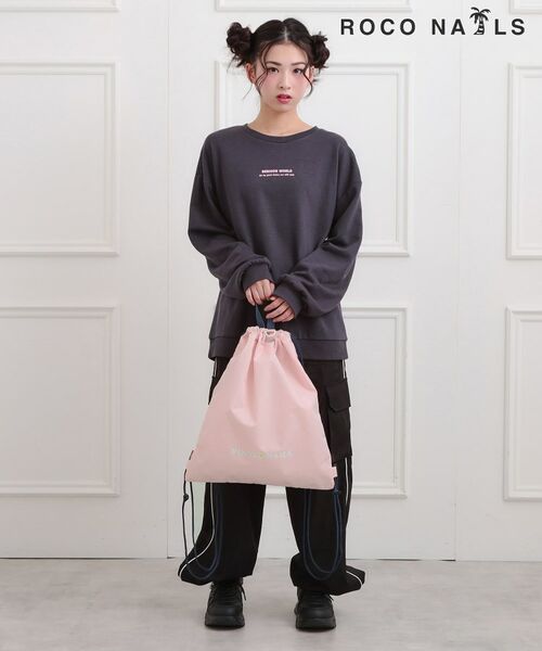 PINK-latte / ピンク ラテ リュック・バックパック | 【ロコネイル ROCO NAILS】ナップサック | 詳細8