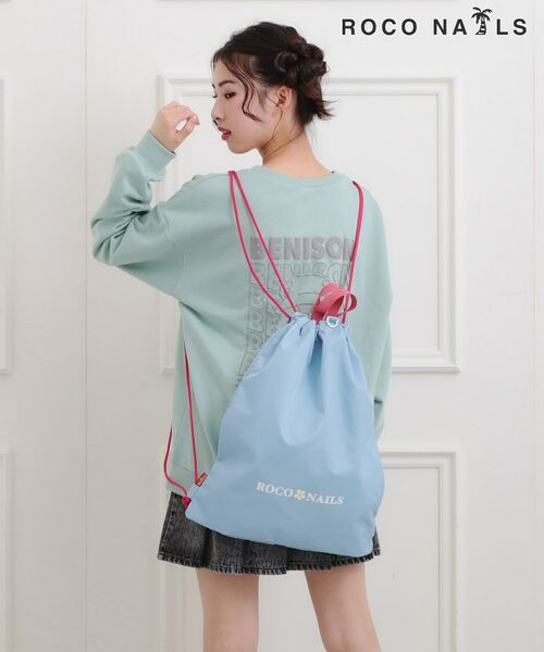 PINK-latte / ピンク ラテ リュック・バックパック | 【ロコネイル ROCO NAILS】ナップサック | 詳細9