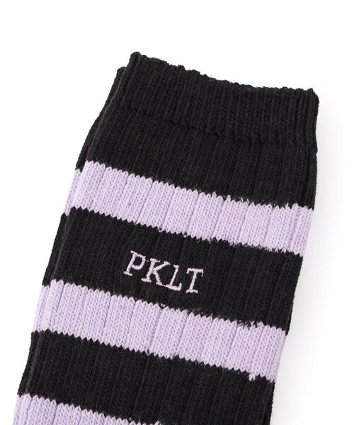 PINK-latte / ピンク ラテ ソックス | 【30cm丈】ボーダールーズ | 詳細2
