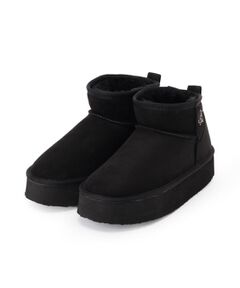 PINK-latte / ピンク ラテ シューズ | フェイクムートンブーツ