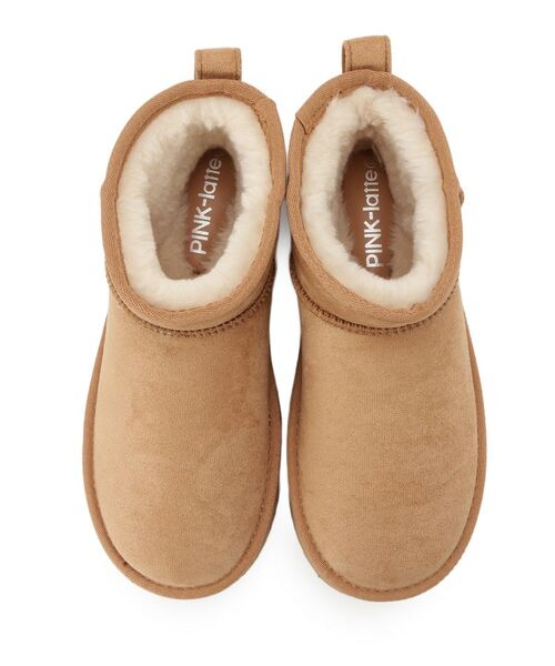 PINK-latte / ピンク ラテ シューズ | フェイクムートンブーツ | 詳細4