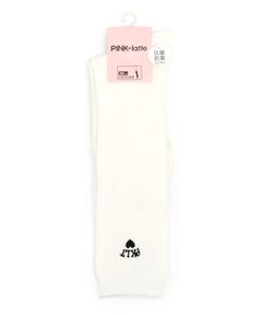 PINK-latte / ピンク ラテ ソックス | 【30cm丈】リブハイソックス