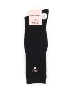 PINK-latte / ピンク ラテ ソックス | 【30cm丈】リブハイソックス