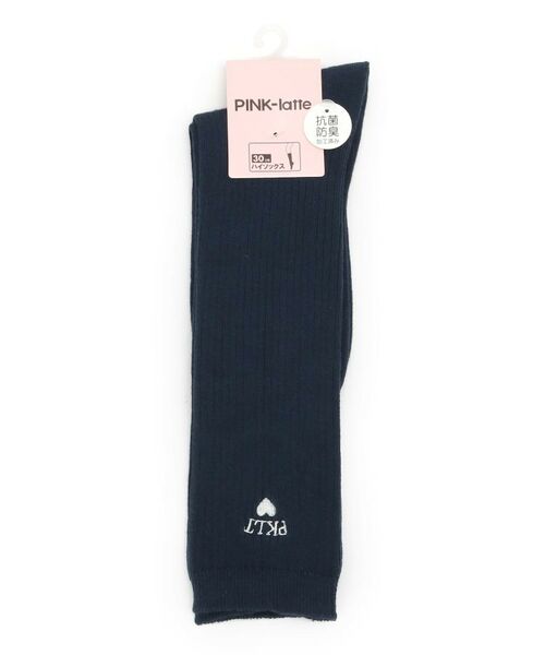 PINK-latte / ピンク ラテ ソックス | 【30cm丈】リブハイソックス | 詳細1