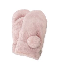 PINK-latte / ピンク ラテ 手袋 | ビッグポン付ファーミトン