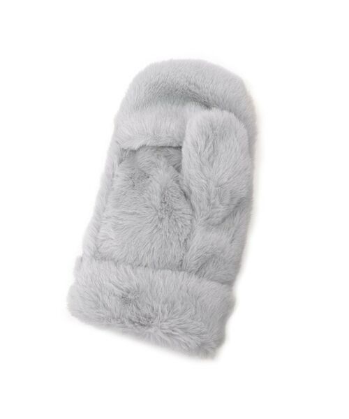 PINK-latte / ピンク ラテ 手袋 | ビッグポン付ファーミトン | 詳細2