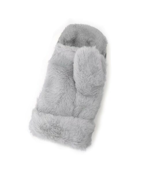 PINK-latte / ピンク ラテ 手袋 | ビッグポン付ファーミトン | 詳細3