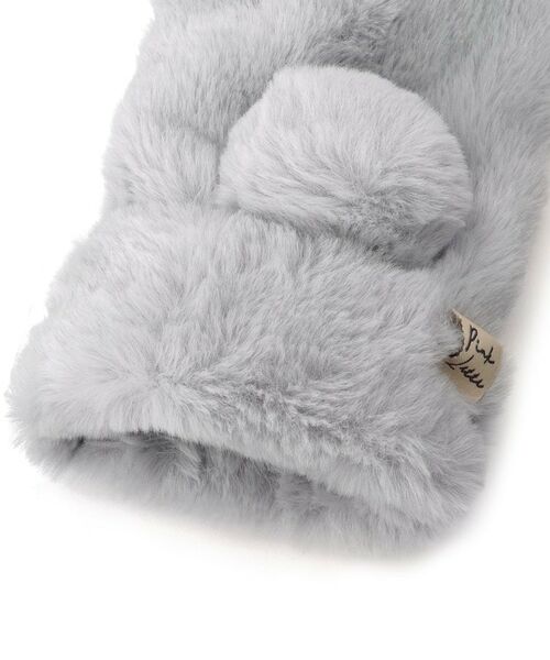 PINK-latte / ピンク ラテ 手袋 | ビッグポン付ファーミトン | 詳細4