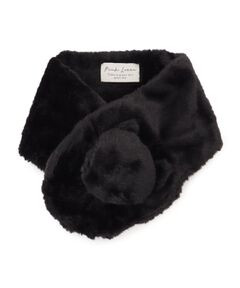 PINK-latte / ピンク ラテ マフラー・ショール・スヌード・ストール | ポンポン耳付きティペット