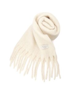 PINK-latte / ピンク ラテ マフラー・ショール・スヌード・ストール | ボリュームフリンジストール