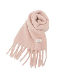 PINK-latte / ピンク ラテ マフラー・ショール・スヌード・ストール | ボリュームフリンジストール