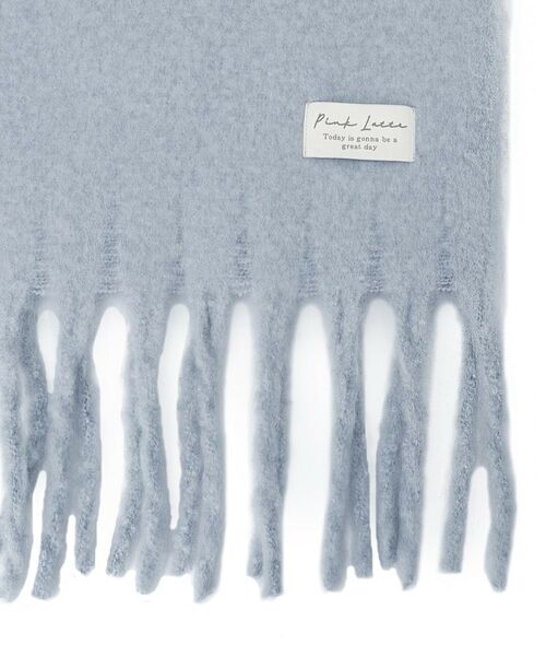 PINK-latte / ピンク ラテ マフラー・ショール・スヌード・ストール | ボリュームフリンジストール | 詳細2