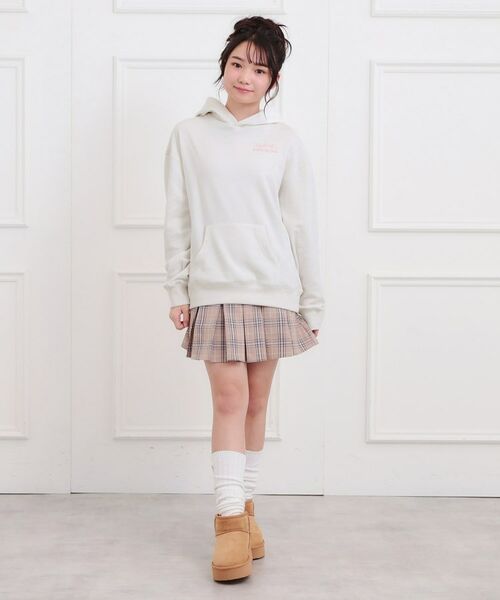 PINK-latte / ピンク ラテ パーカー | くま耳チュニックパーカー | 詳細10