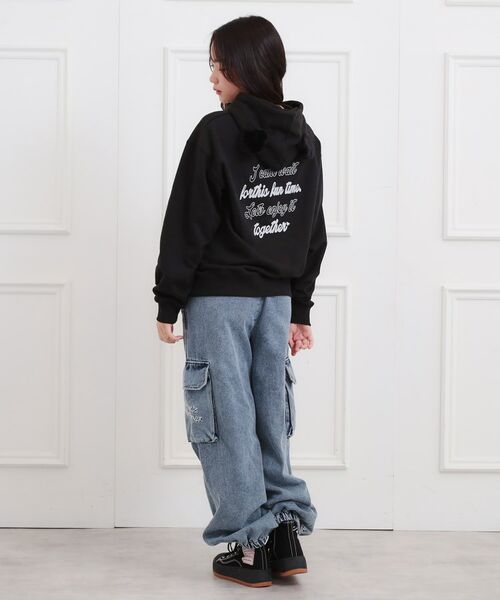 PINK-latte / ピンク ラテ パーカー | くま耳チュニックパーカー | 詳細15