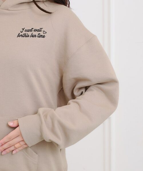 PINK-latte / ピンク ラテ パーカー | くま耳チュニックパーカー | 詳細5