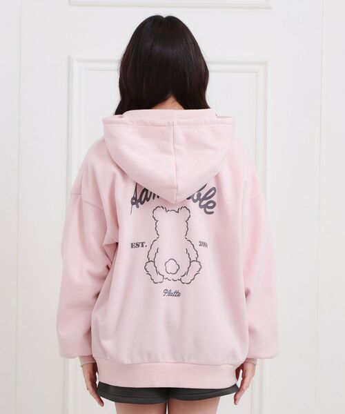 PINK-latte / ピンク ラテ セットアップ | 【セットアイテム】くまちゃんあったか3点セット | 詳細3