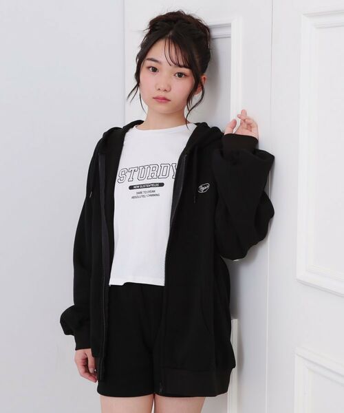 PINK-latte/ピンク ラテ 【セットアイテム】くまちゃんあったか3点セット ブラック(019) 15(150cm) PINK-latte/ピンク ラテ 【セットアイテム】くまちゃんあったか3点セット ブラック(019) 15(150cm)