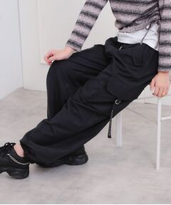 PINK-latte / ピンク ラテ パンツ | ピーチ起毛ベーシックカーゴパンツ