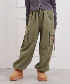 PINK-latte / ピンク ラテ パンツ | ピーチ起毛ベーシックカーゴパンツ