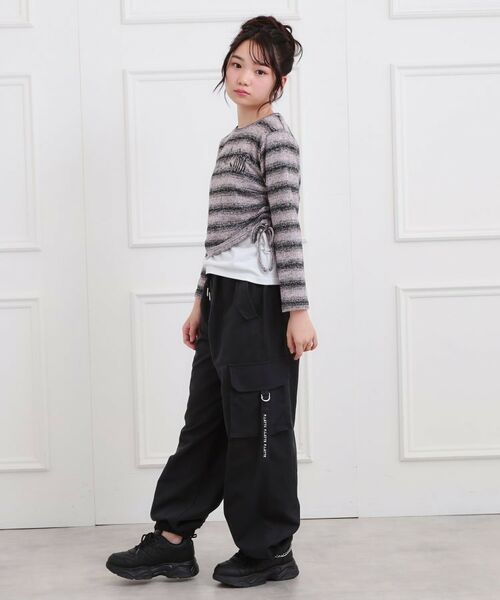 PINK-latte / ピンク ラテ パンツ | ピーチ起毛ベーシックカーゴパンツ | 詳細15