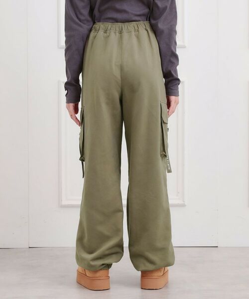 PINK-latte / ピンク ラテ パンツ | ピーチ起毛ベーシックカーゴパンツ | 詳細3