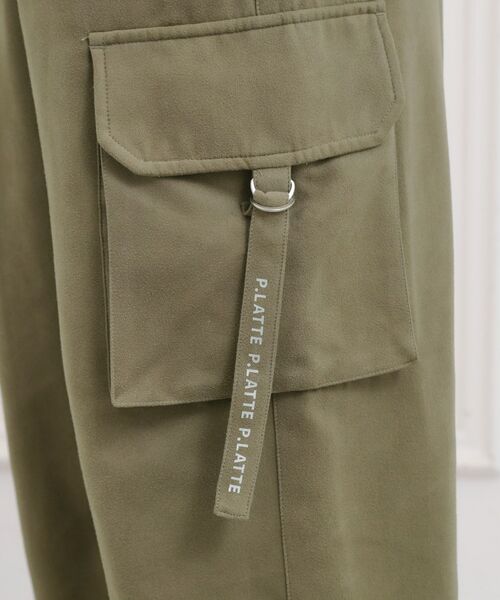 PINK-latte / ピンク ラテ パンツ | ピーチ起毛ベーシックカーゴパンツ | 詳細6