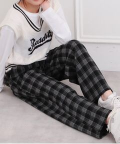 PINK-latte / ピンク ラテ パンツ | 裏起毛イージーロングパンツ