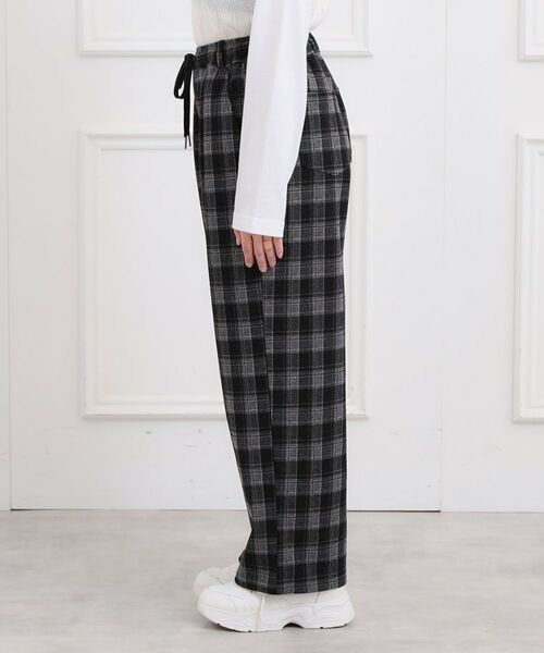 PINK-latte / ピンク ラテ パンツ | 裏起毛イージーロングパンツ | 詳細2