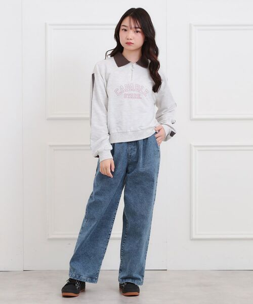 PINK-latte / ピンク ラテ パンツ | 裏起毛イージーロングパンツ | 詳細21