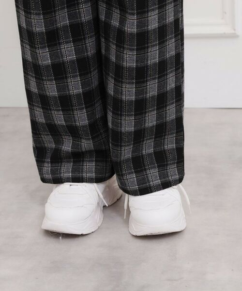 PINK-latte / ピンク ラテ パンツ | 裏起毛イージーロングパンツ | 詳細7