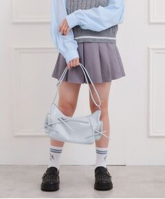 PINK-latte / ピンク ラテ ショルダーバッグ | 細リボン2wayショルダー