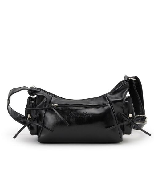 PINK-latte / ピンク ラテ ショルダーバッグ | 細リボン2wayショルダー | 詳細7