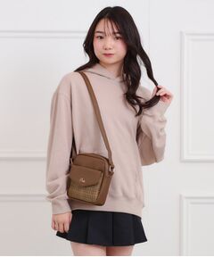 PINK-latte / ピンク ラテ ショルダーバッグ | フラップチェックショルダー