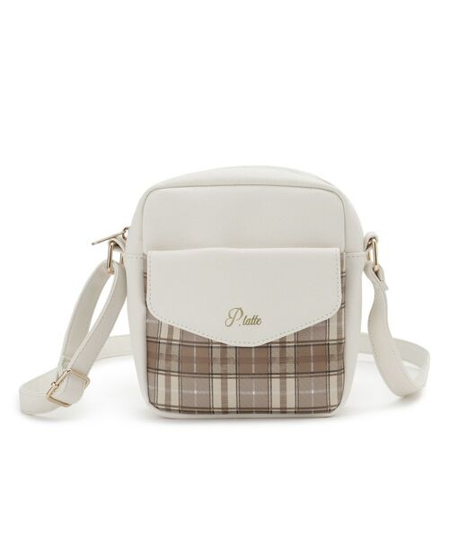 PINK-latte / ピンク ラテ ショルダーバッグ | フラップチェックショルダー | 詳細7