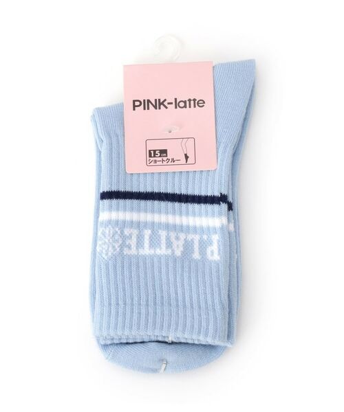PINK-latte / ピンク ラテ ソックス | ラインショートソックス | 詳細1