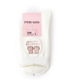 PINK-latte / ピンク ラテ ソックス | クマショートソックス