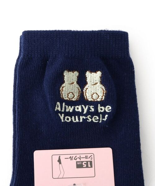 PINK-latte / ピンク ラテ ソックス | クマショートソックス | 詳細2