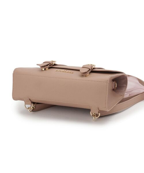 PINK-latte / ピンク ラテ ショルダーバッグ | リボンチャーム付きガーリーサッチェル | 詳細12