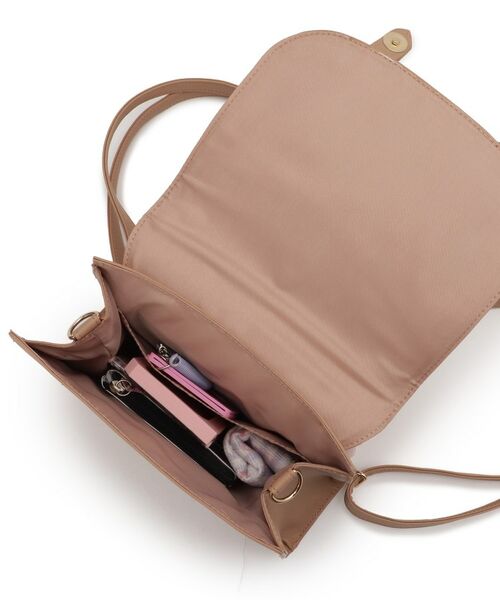 PINK-latte / ピンク ラテ ショルダーバッグ | リボンチャーム付きガーリーサッチェル | 詳細16