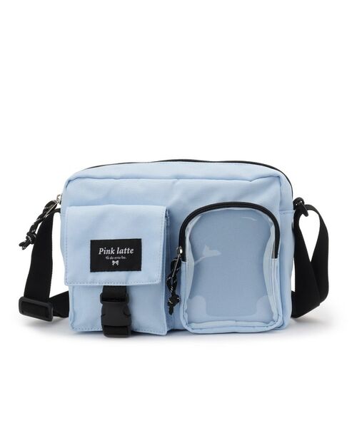 PINK-latte / ピンク ラテ ショルダーバッグ | Wポケカジュアルショルダー | 詳細8