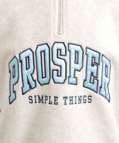 PINK-latte / ピンク ラテ スウェット | ハーフジップフリーストレーナー | 詳細10