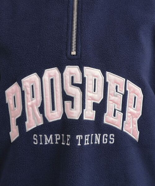 PINK-latte / ピンク ラテ スウェット | ハーフジップフリーストレーナー | 詳細18