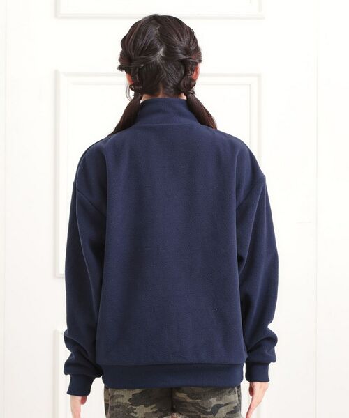 PINK-latte / ピンク ラテ スウェット | ハーフジップフリーストレーナー | 詳細3